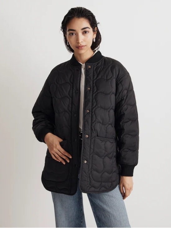 Madewell Jackets & Blazers - Madewell Quilted Oversize Bomber Jacket